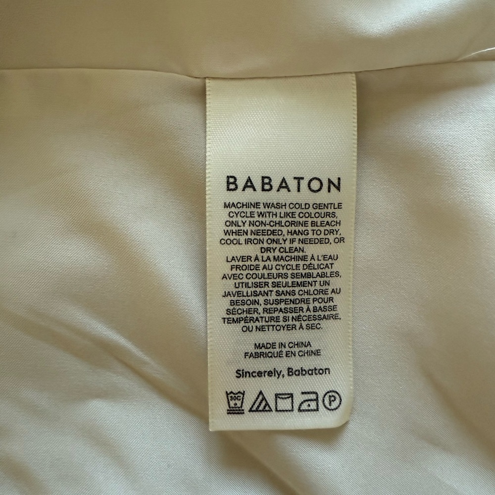 Aritzia Babaton top and pants set in Matte Pearl - Picture 5 of 12
